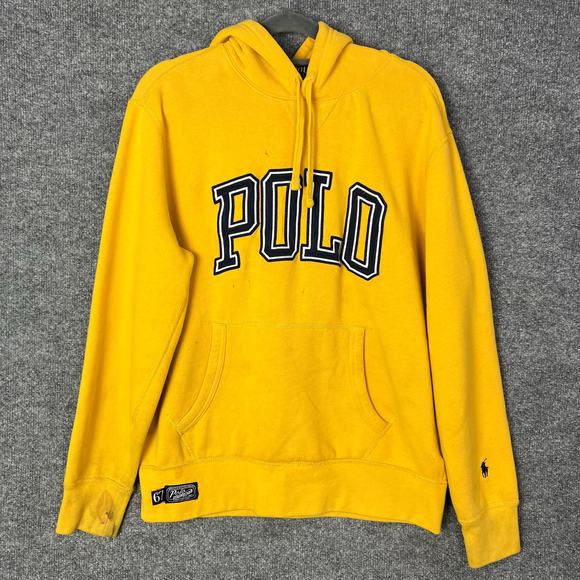 Polo by Ralph Lauren Other - POLO RALPH LAUREN ‘’POLO” Spell Out Pullover Sweatshirt Hoodie Men’s Sz M